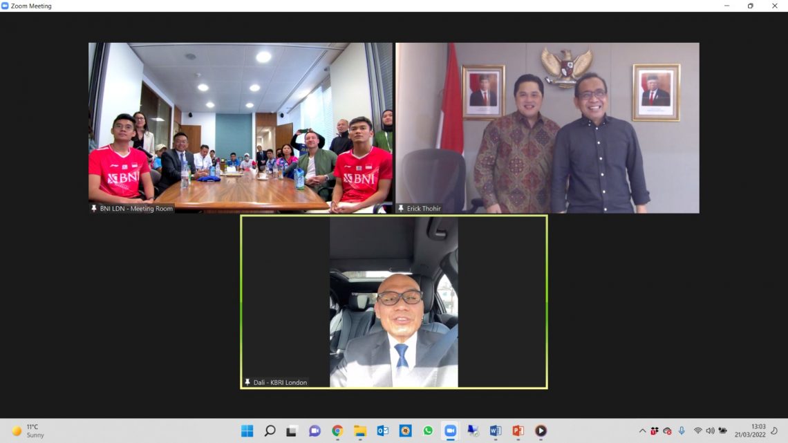 Juara All England: Kantor BNI London Keren Banget