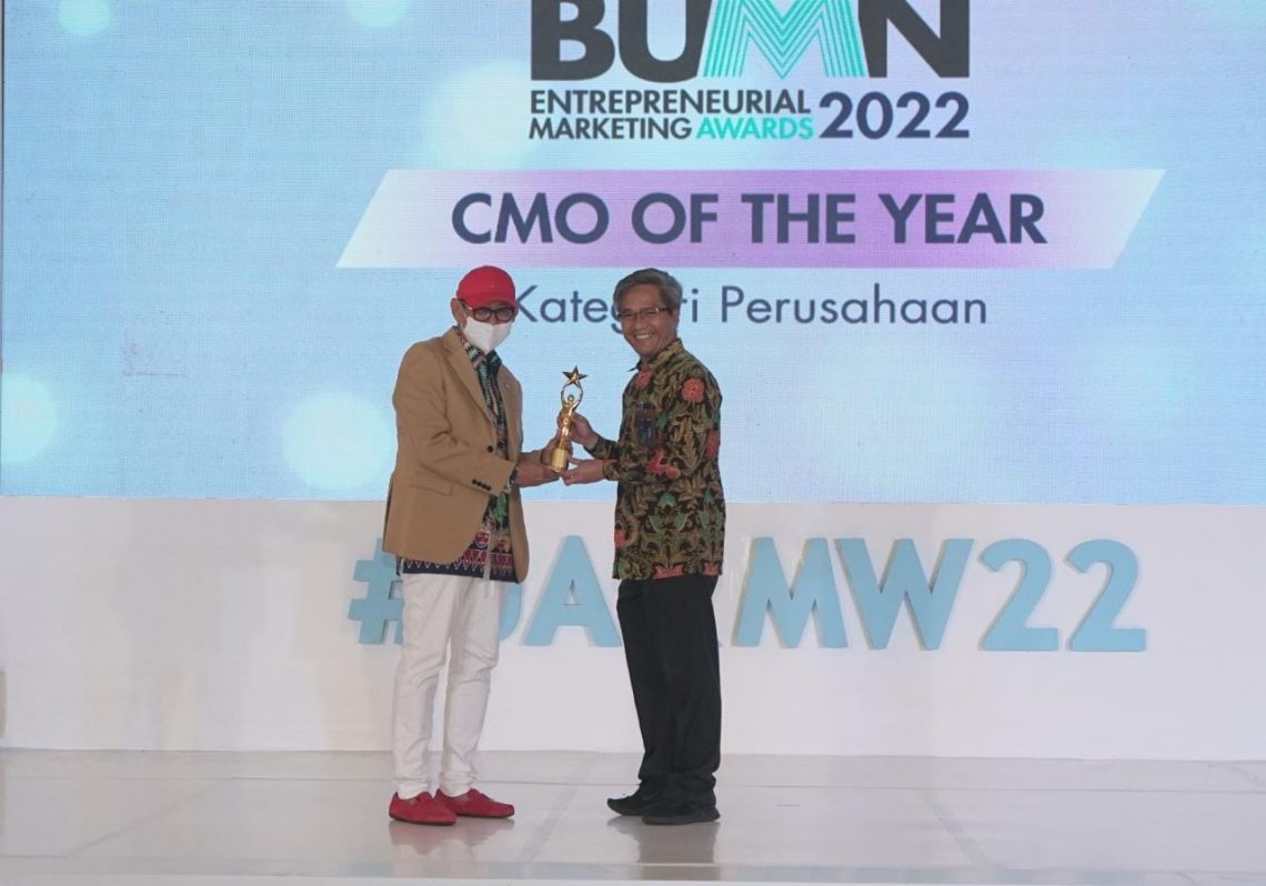 PLN Sabet 4 Penghargaan BUMN Entrepreneurial Marketing Award 2022