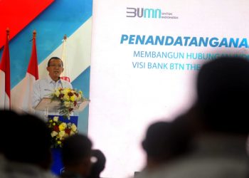 Perkuat GCG dan Compliance dalam Proses Bisnis, Manajemen dan SP Bank BTN Teken PKB