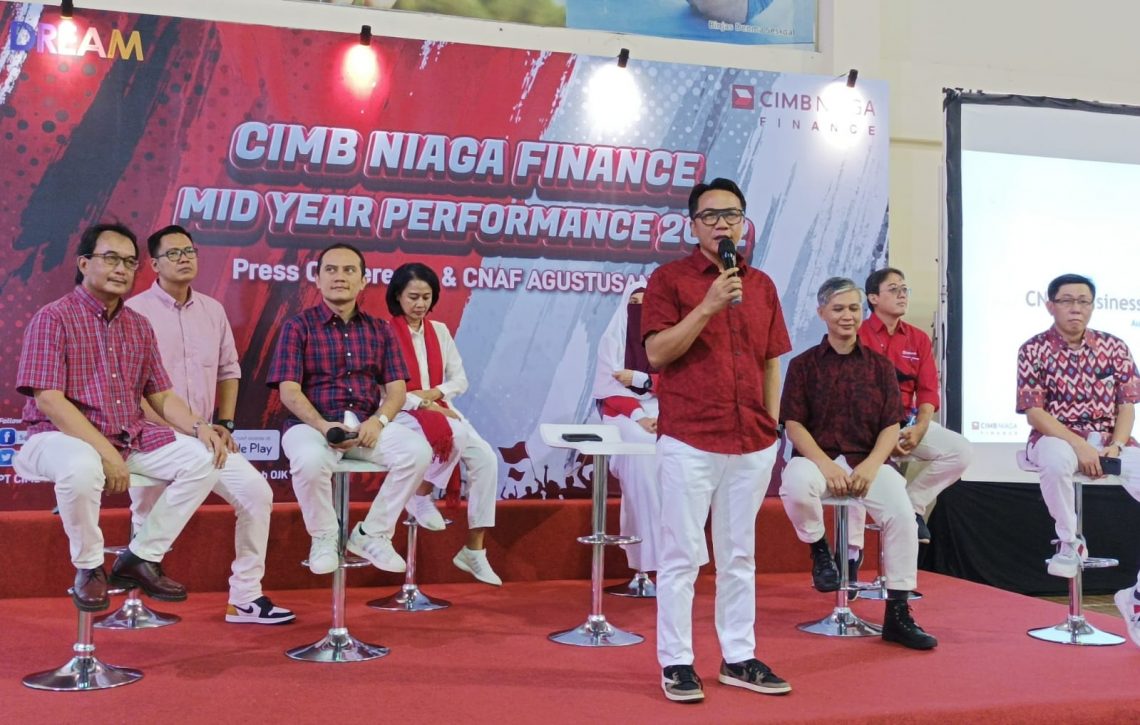 Pembiayaan Baru CIMB Niaga Finance Melesat 103% di Semester I/2022