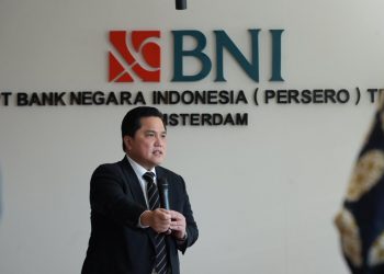 Dikunjungi Menteri BUMN, BNI Amsterdam Tangkap Peluang Pasar Global