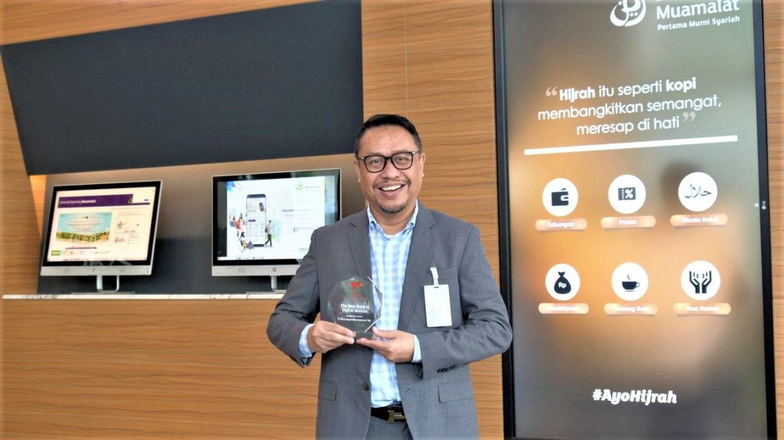 Inovasi Digital Bank Muamalat Diganjar Penghargaan Bergengsi