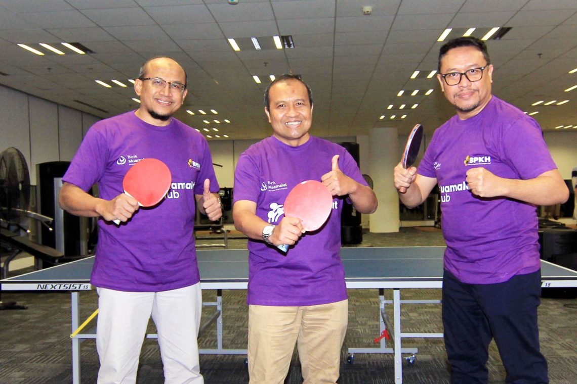 Resmikan Pusat Olahraga, Bank Muamalat Ciptakan Work-Life Balance