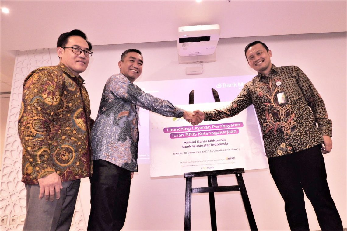 Bank Muamalat Fasilitasi Pembayaran Iuran BPJS TK Melalui Platform Digital