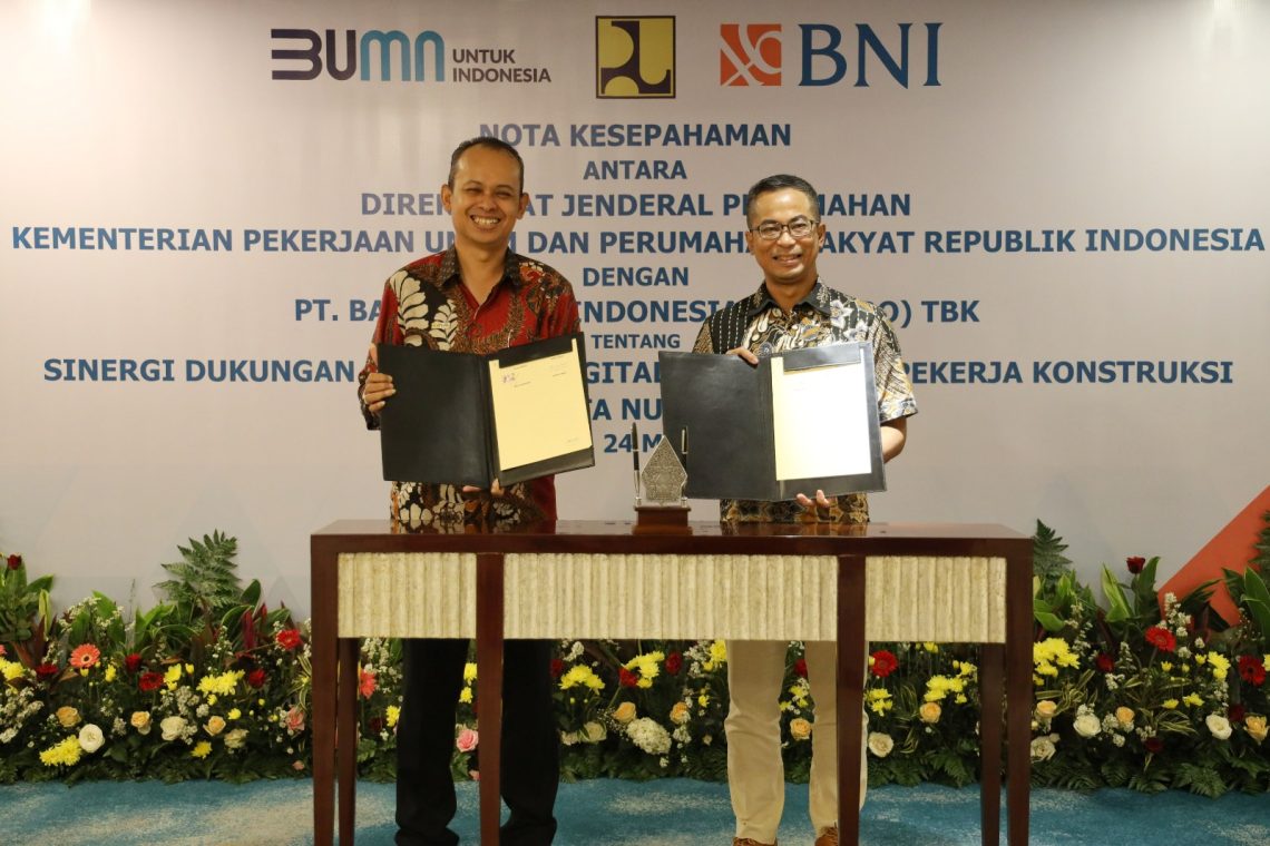 BNI-PUPR Kerja Sama Ciptakan Kartu Multifungsi untuk Pekerja di IKN