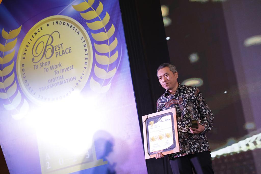 The Best Across All Industries SPEx2® DX Award 2023, Transformasi Digital BRI Makin Diakui