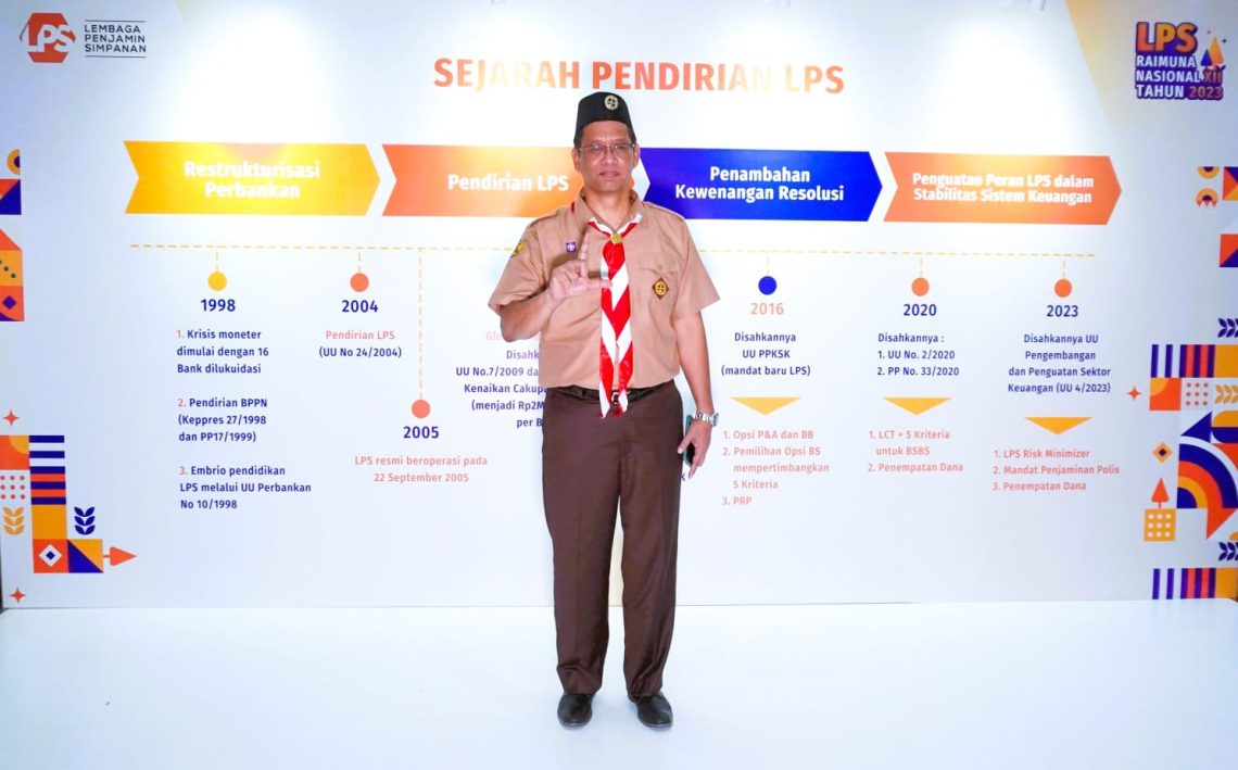 LPS Jadikan Pramuka Garda Terdepan Mengedukasi Masyarakat Pentingnya Menabung di Bank