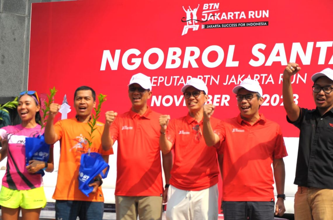 Bank BTN Dukung Sport Tourism Jakarta Lewat BTN Jakarta Run 2023