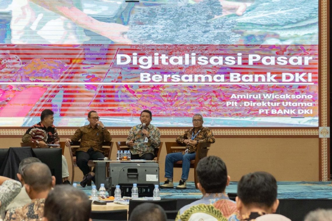 Bank DKI Genjot Literasi Keuangan Digital di Lingkungan Pasar