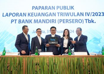 Terus Melaju ! Bank Mandiri Gapai Laba Bersih Rp 55,1 Triliun di Tahun 2023   