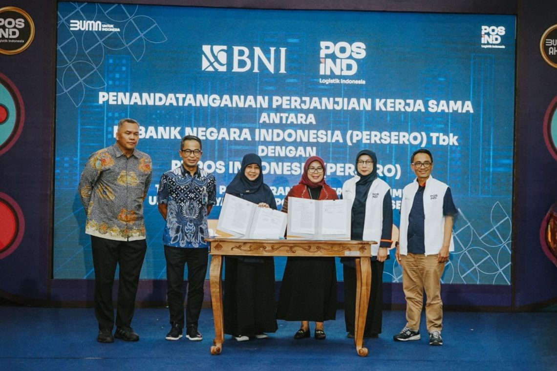 BNI dan Posind Jalin Kerja Sama Penyaluran Fasilitas Kredit Konsumer Non-Payroll