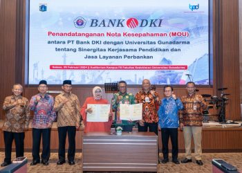 Bank DKI Buka Akses Pinjaman Biaya Pendidikan Bagi Mahasiswa Gunadarma