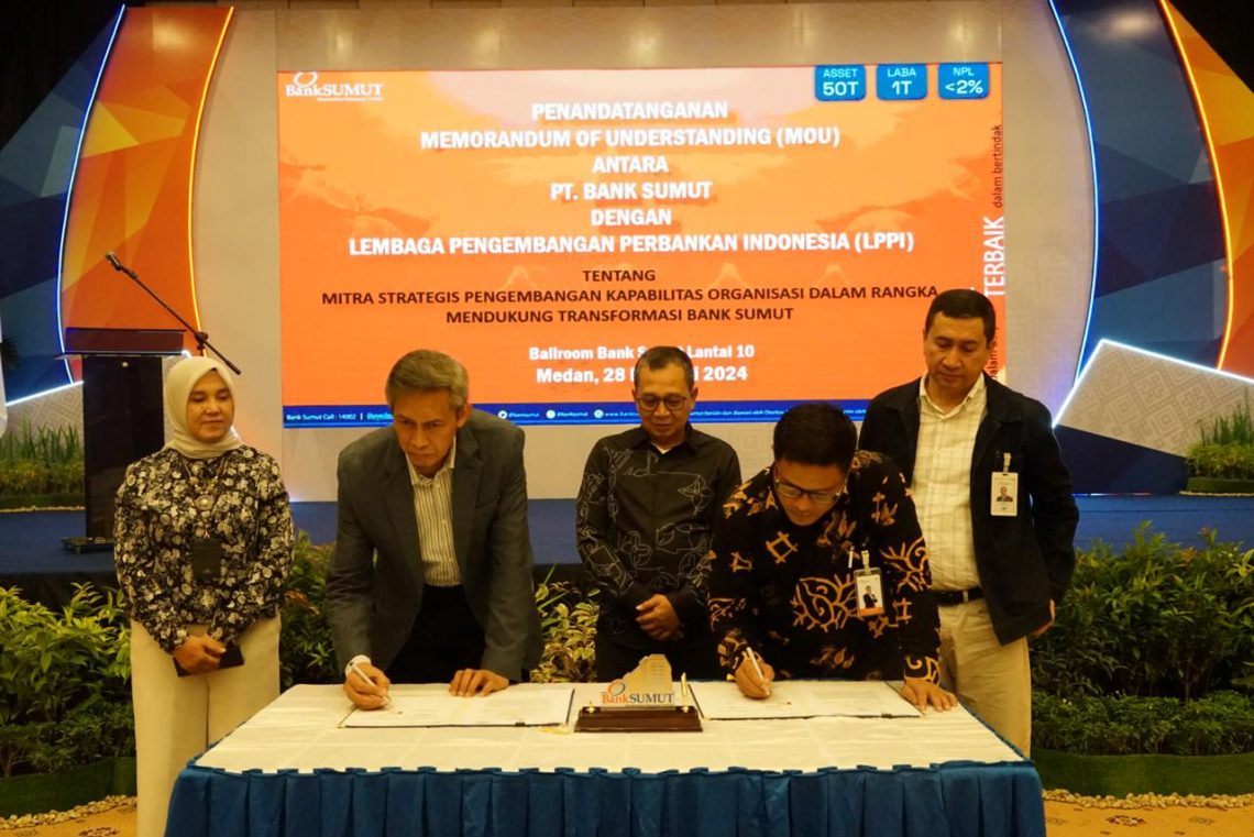 Bank Sumut dan LPPI Sepakat Tingkatkan Kapabilitas Organisasi