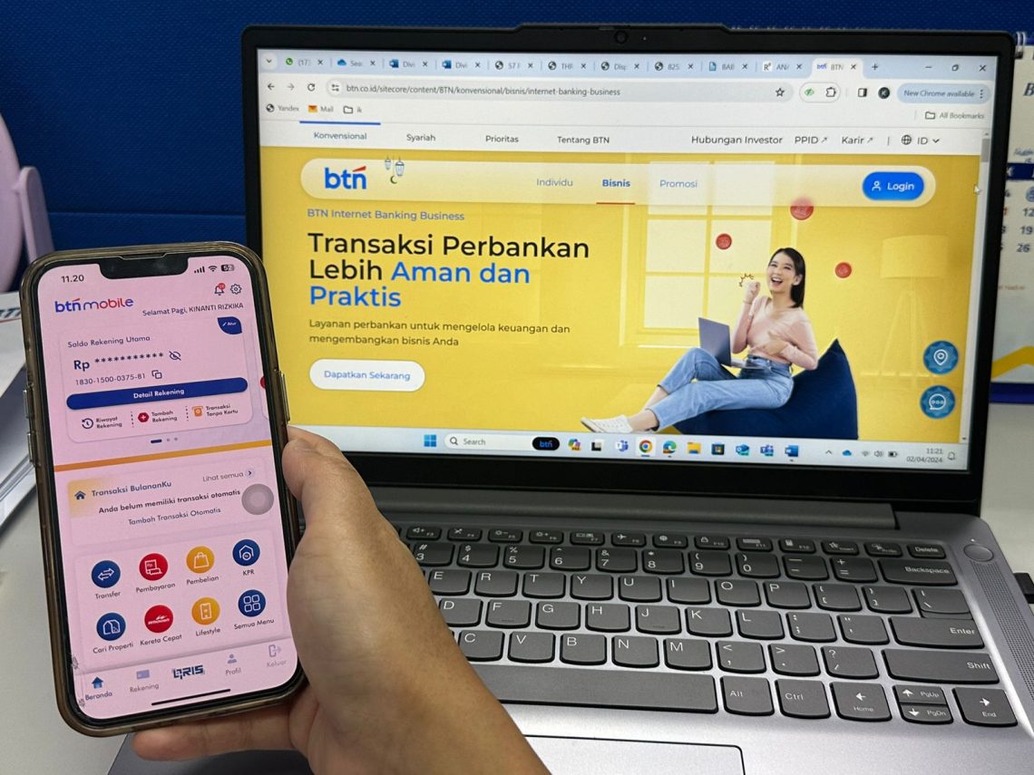 Gaet Pebisnis Muda, BTN Hadirkan Internet Banking Business