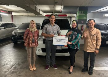 BRI Kanca TB Simatupang Serahkan Bantuan 1 Unit Ambulans ke Yayasan Daarul Anwar Insani