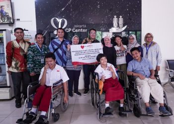Bank DKI Resmikan Kebun Hidroponik dan Serahkan Bantuan Pendidikan Bagi Penyandang Cerebral Palsy