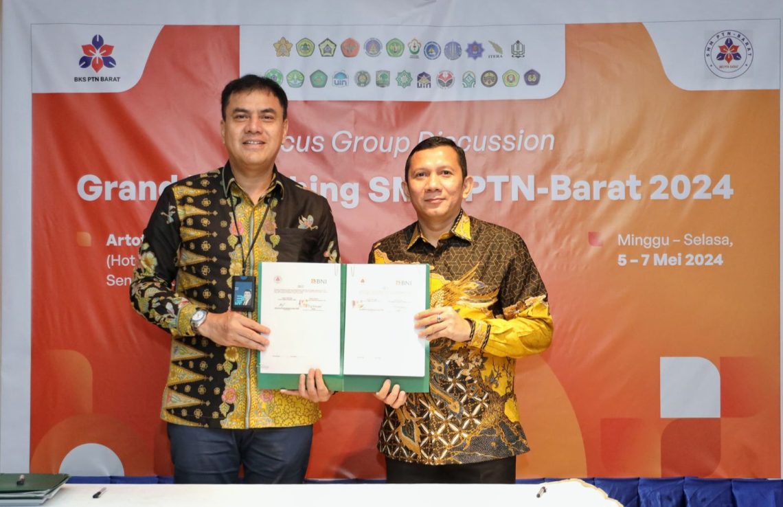 Konsisten Dukung SMMPTN-Barat 2024, BNI Gandeng 25 PTN