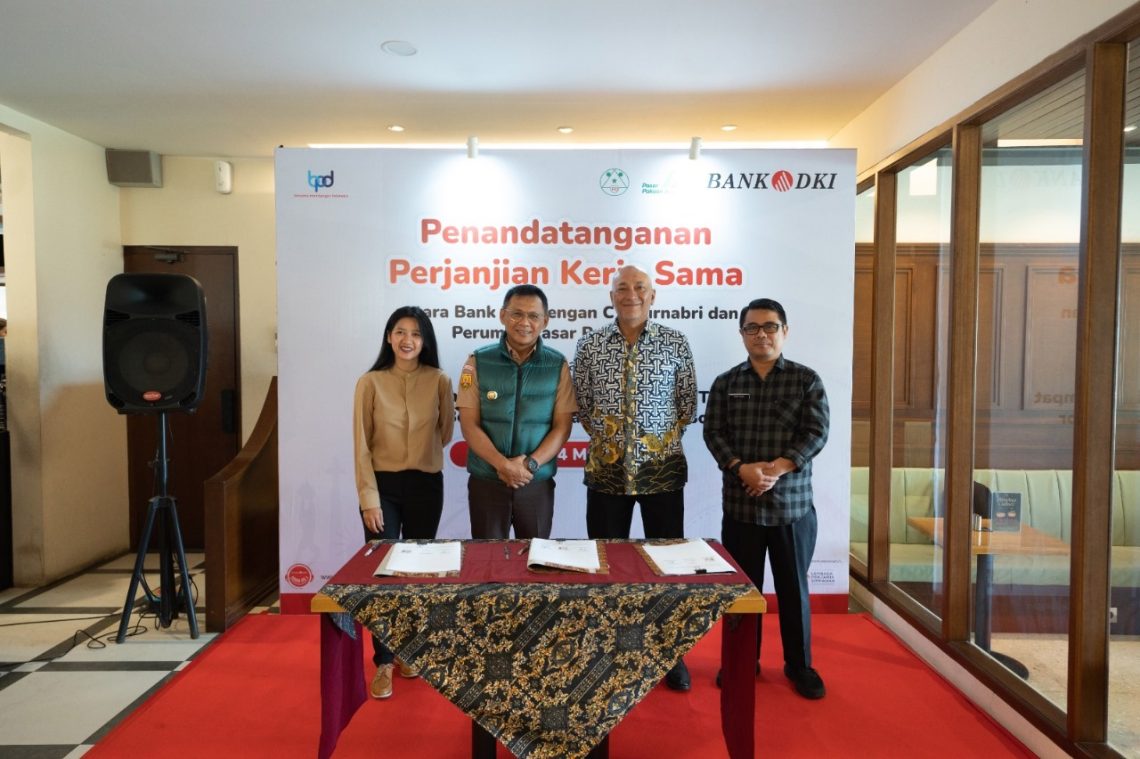 Bank DKI Berikan Fasilitas Kredit Kepemilikan Tempat Usaha di Pasar Sukasari Bogor