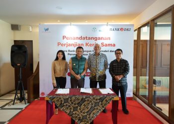 Bank DKI Berikan Fasilitas Kredit Kepemilikan Tempat Usaha di Pasar Sukasari Bogor