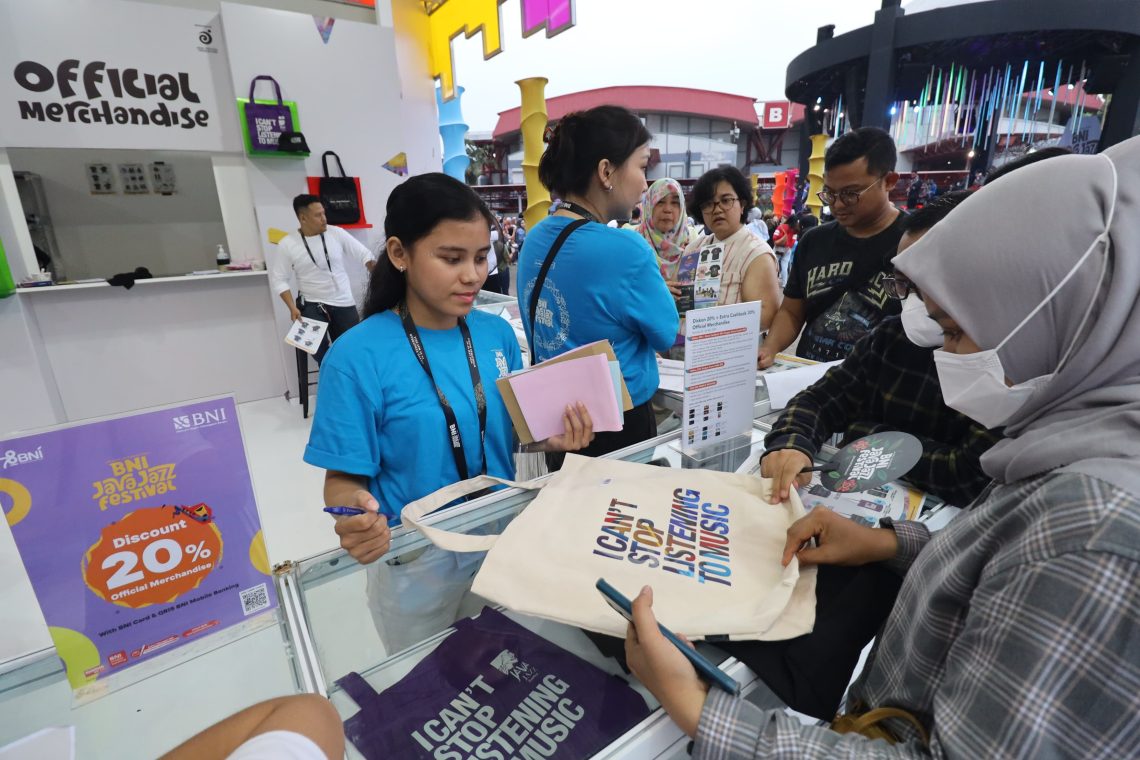 BNI Java Jazz Festival 2024 Sukses Dorong Transaksi Digital BNI