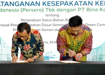 SIG & Bina Karya Kerja Sama Penyediaan Green Cement untuk Proyek IKN