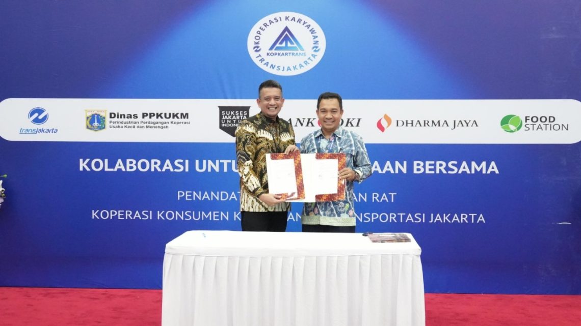 Genjot Kredit Konsumer, Bank DKI Gandeng Koperasi Konsumen Karyawan Transjakarta