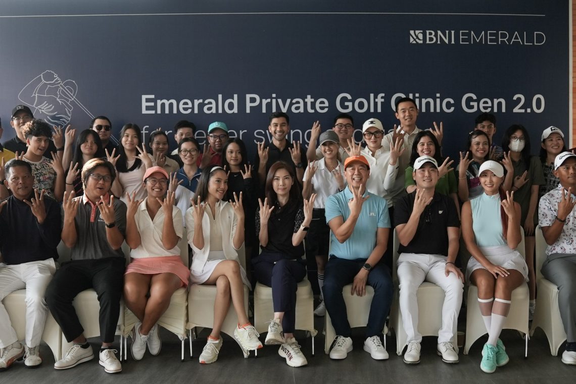 Manjakan Nasabah Gen Z dan Milenial, BNI Gelar Emerald Private Golf Clinic Gen 2.0