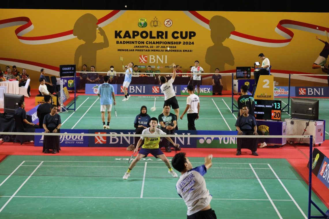 BNI Harap Kapolri Cup Badminton Championship 2024 Jadi Ajang Jaring Atlet Berprestasi
