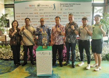 BNI Ciputra Golfpreneur Tournament 2024, Dorong Atlet Golf Indonesia ke Level Dunia