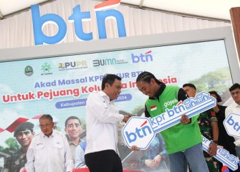 Genjot Penyaluran Kredit, BTN Gelar Akad Kredit Secara Massal
