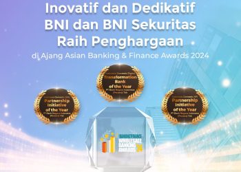 BNI dan BNI Sekuritas Raih Penghargaan di Ajang Asian Banking & Finance Awards 2024