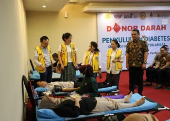 AAUI Gandeng Lions Club Indonesia Gelar Donor Darah dan Cek Kesehatan Gratis