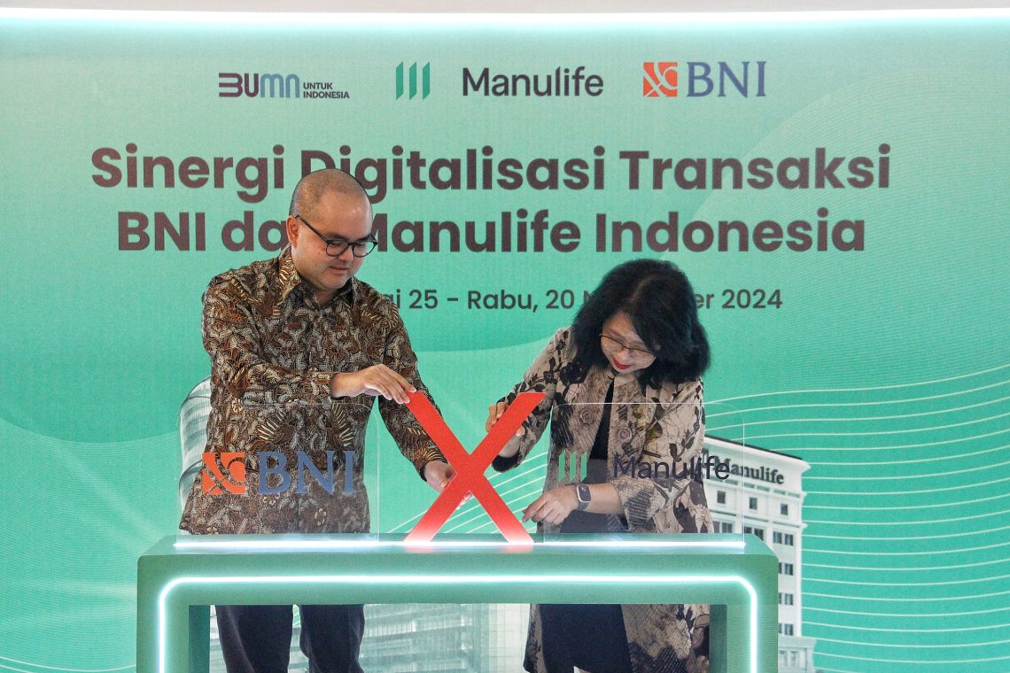 BNI Optimalkan Layanan Digital untuk Permudah Nasabah Manulife Bayar Premi