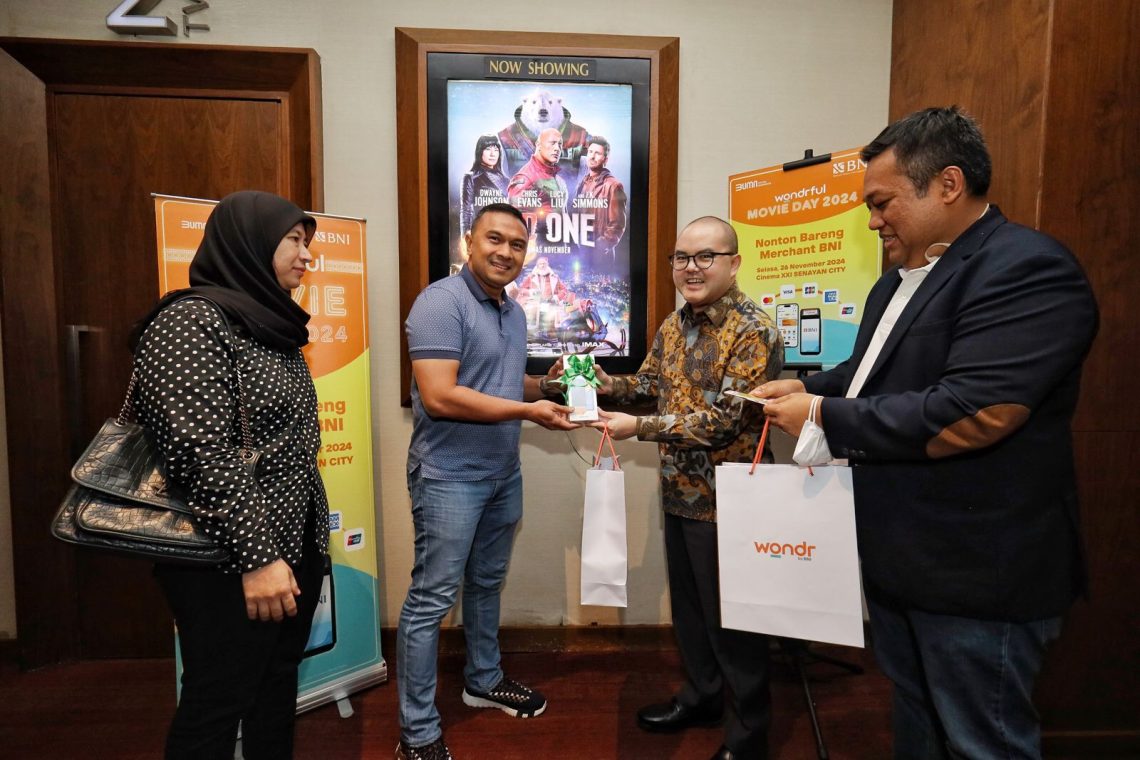 Pererat Hubungan dengan Loyal Merchant Lewat “BNI Wonderful Movie Day 2024”