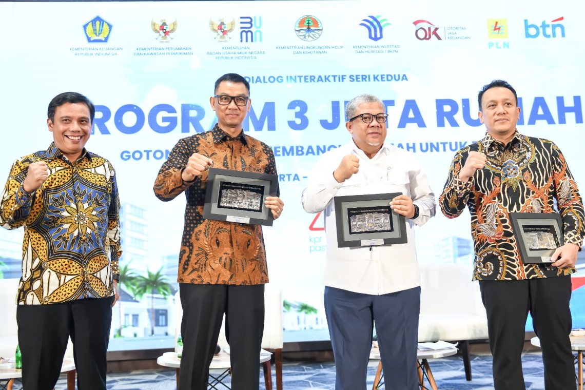 Program 3 Juta Rumah Dapat Dukungan Lintas Kementerian