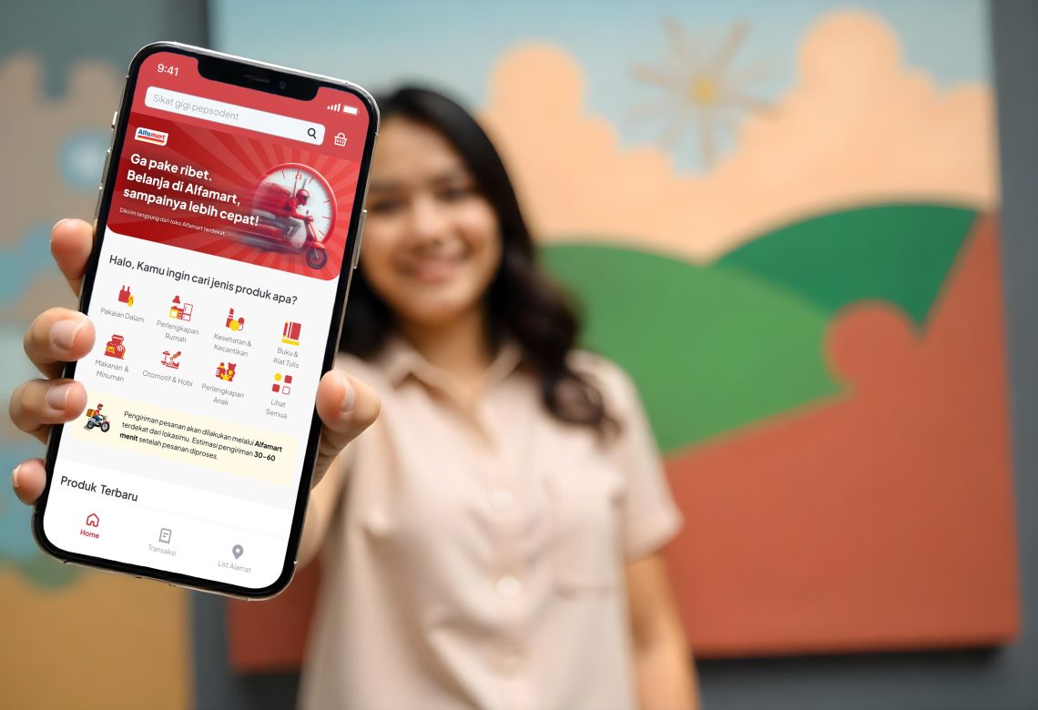 Bank Mandiri dan Mindstores Luncurkan Fitur Quick Commerce Alfamart di Livin’