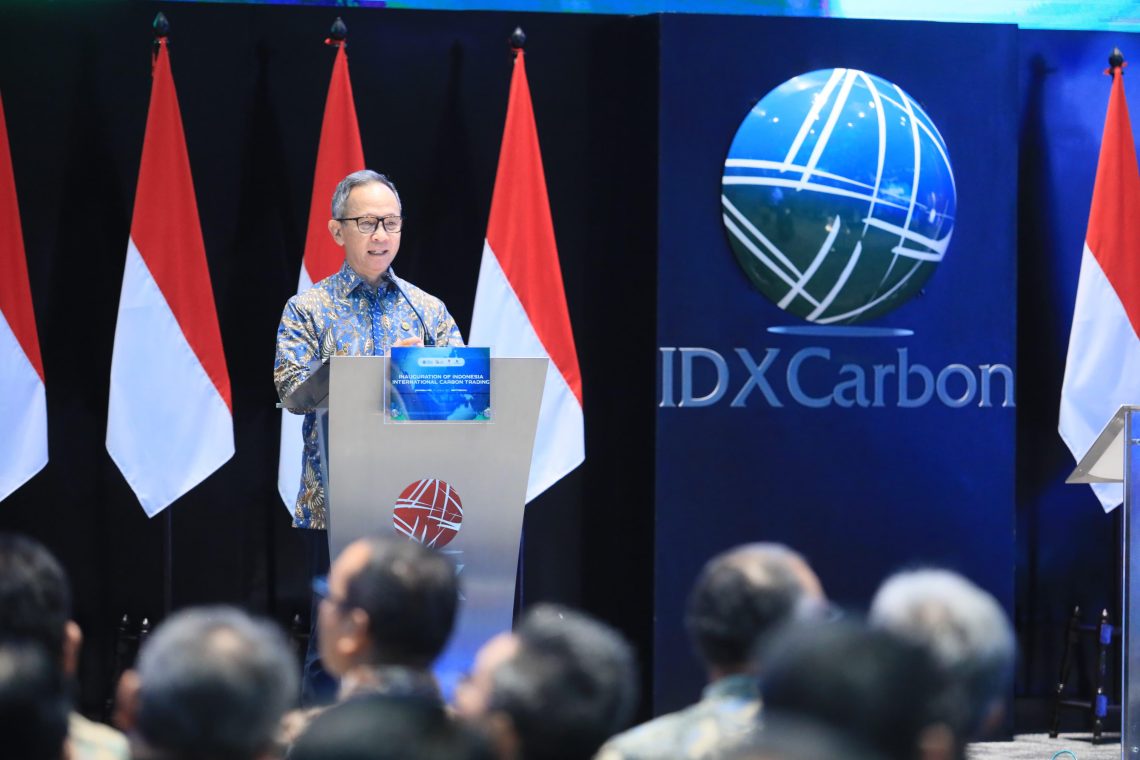 OJK Resmikan Perdagangan Karbon Luar Negeri
