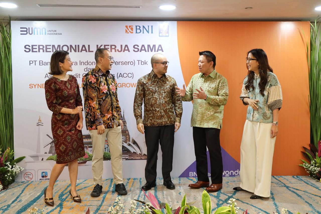 Perkuat Sinergi Digitalisasi, BNI dan ACC Lakukan Kerja Sama Layanan Autopay