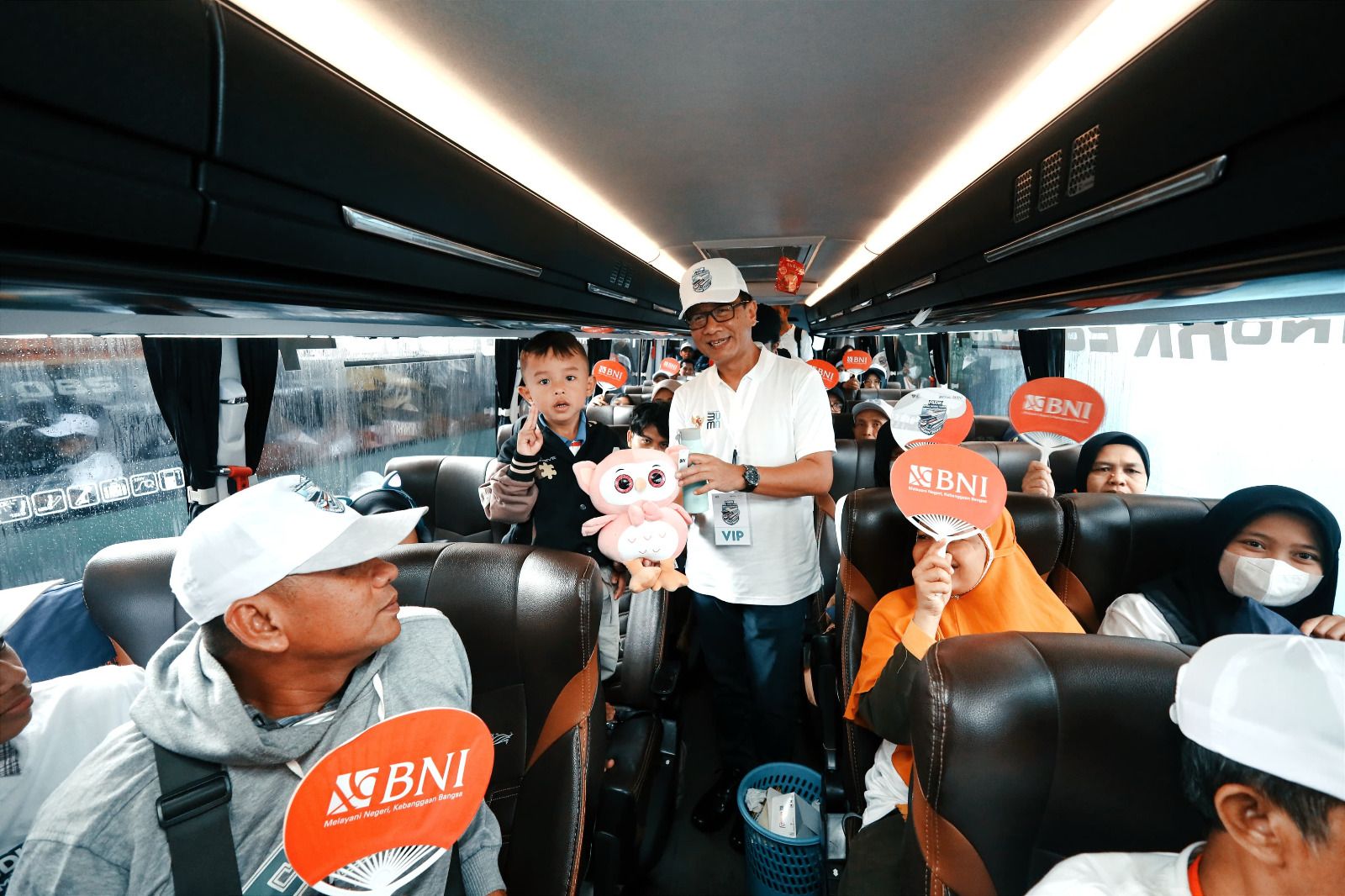 BNI Sukseskan Mudik Gratis 2025 Lepas 121 Bus Menuju Purwokerto hingga Padang