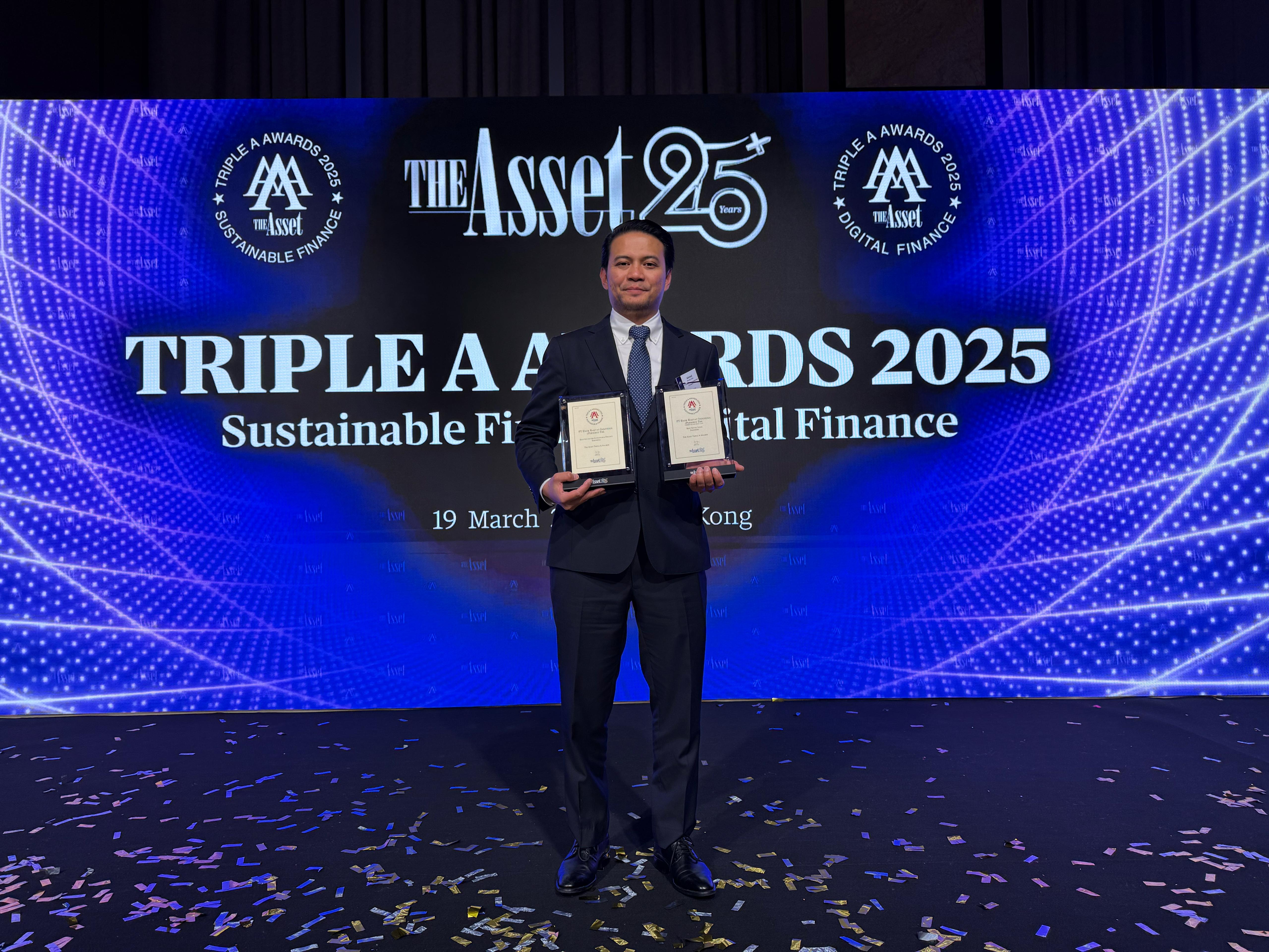 BRI Raih 2 Penghargaan Internasional dari The Asset Triple A