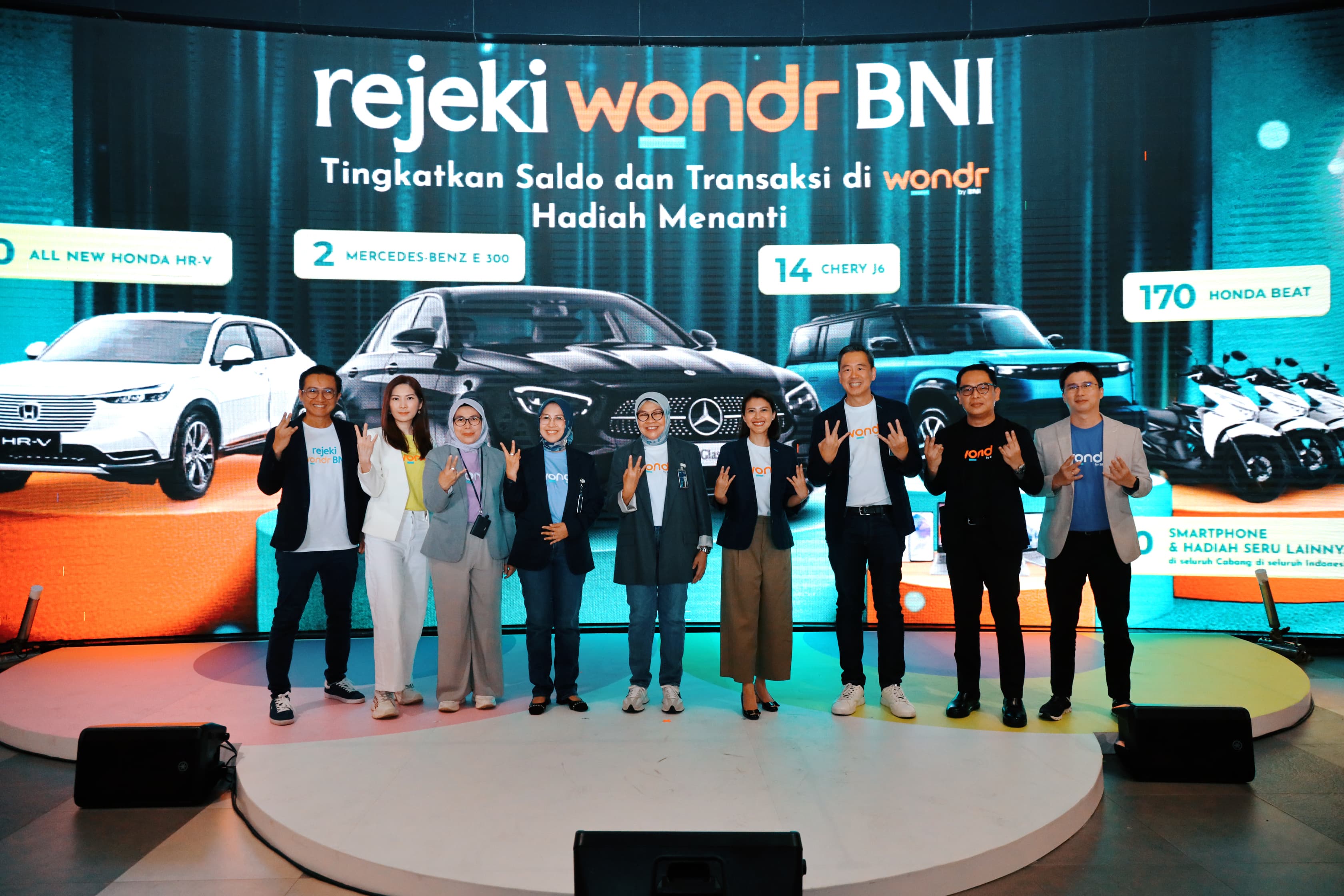 Tambah Saldo dan Perbanyak Transaksi, Rejeki wondr BNI Siap Bagikan Chery J6 Hingga Mercedes Benz