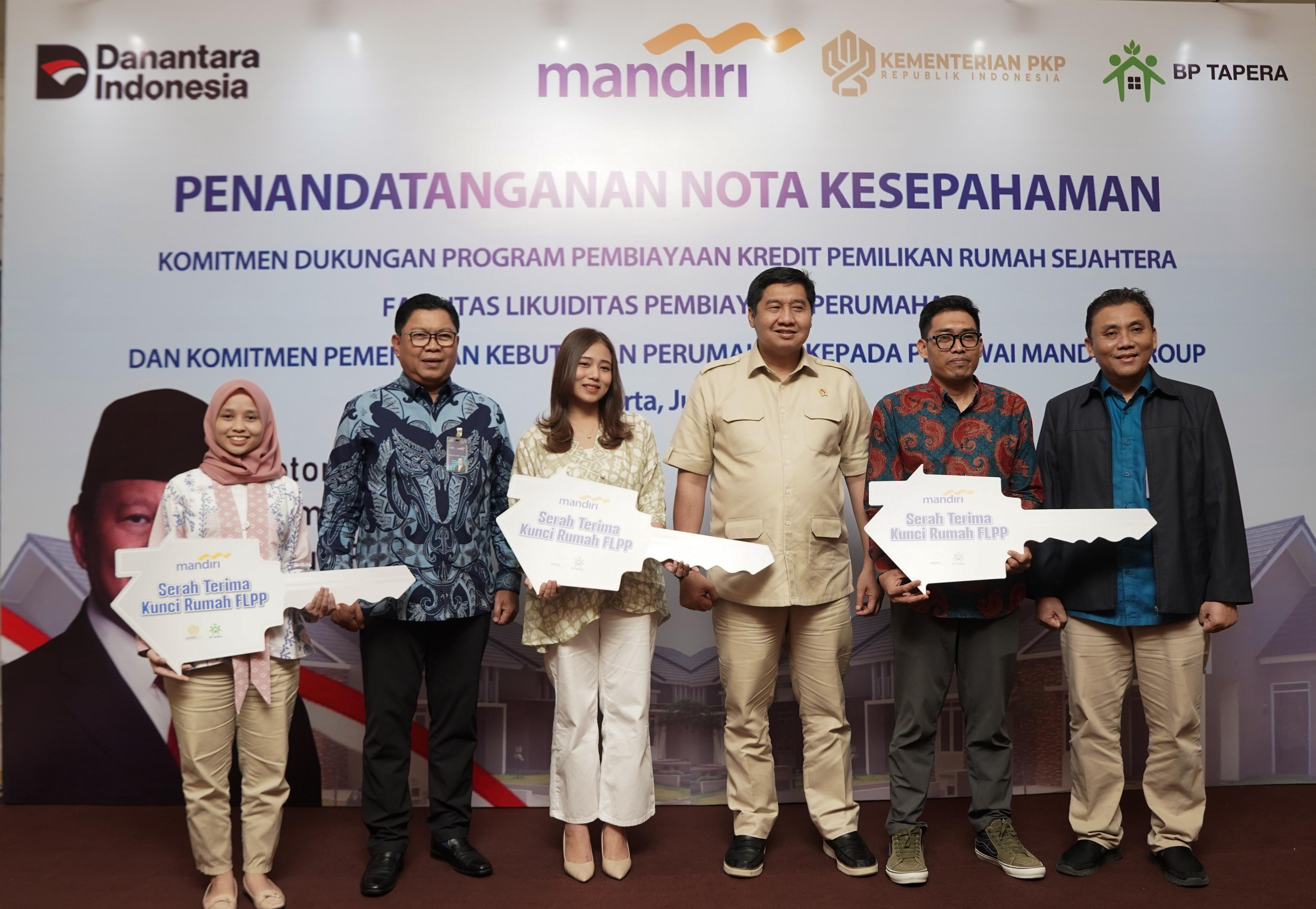 Kementerian PKP Gandeng Bank Mandiri dan BP Tapera, Akselerasi Pembiayaan Hunian Bersubsidi