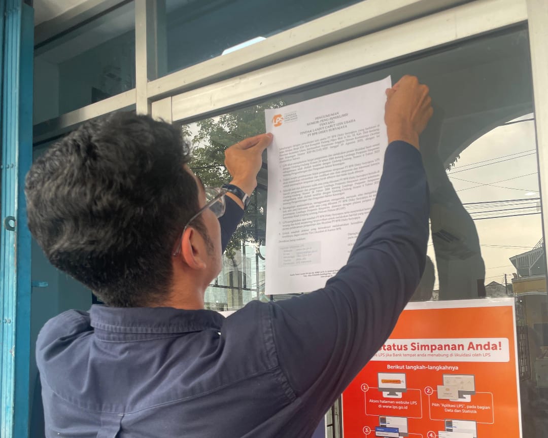 LPS Siapkan Pembayaran Simpanan Nasabah PT BPR Disky Suryajaya