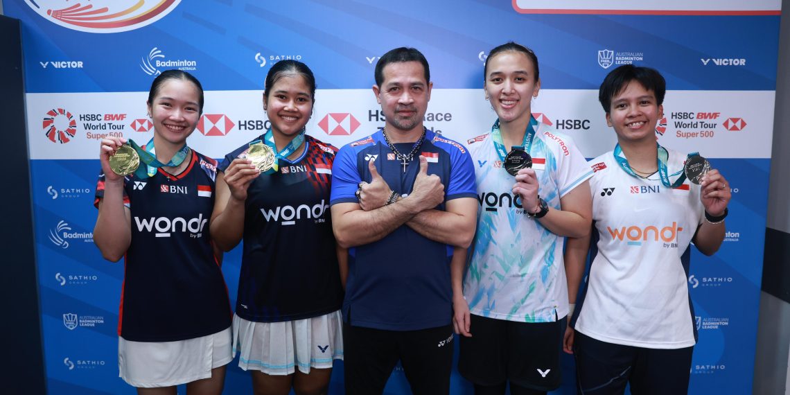 Atlet Muda Indonesia Panen Gelar di Ajang Internasional Australia Open 2025