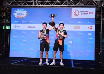 Debut Gemilang Raymond/Joaquin di BWF Level Super 500