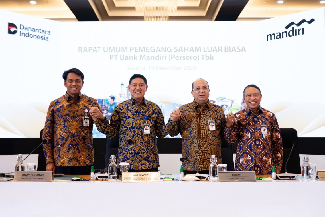 RUPSLB Bank Mandiri Tegaskan Dukungan Pemegang Saham dan Penguatan Strategi Menuju 2026
