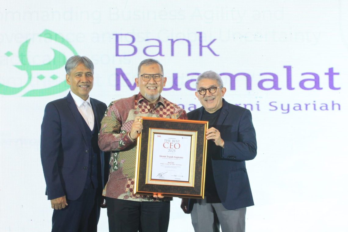 Pimpin Transformasi Bank Muamalat, Imam Teguh Saptono Sabet Best CEO 2025