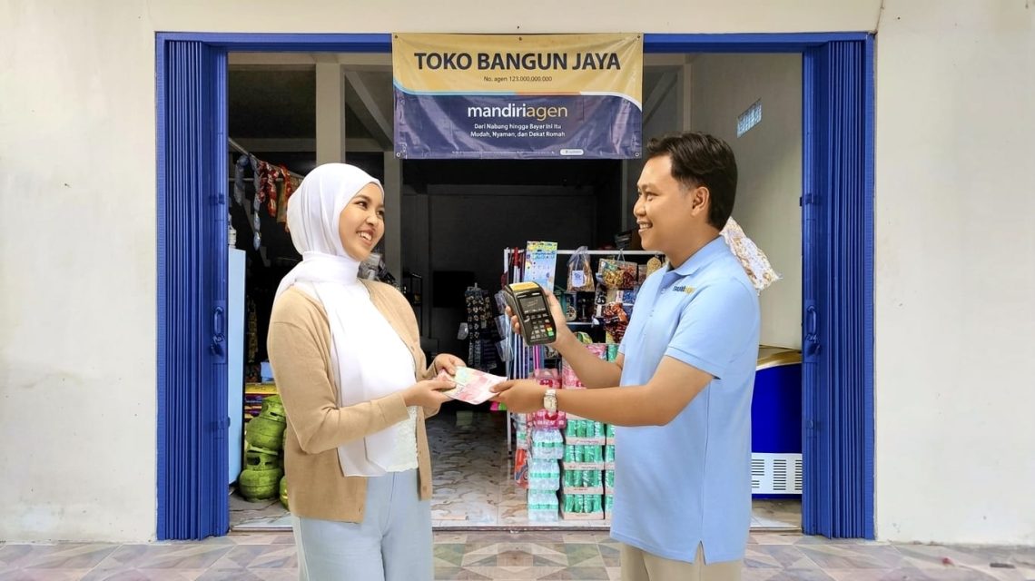 Transaksi Mandiri Agen Melesat 89 Persen, Ekonomi Desa Jadi Motor Pertumbuhan