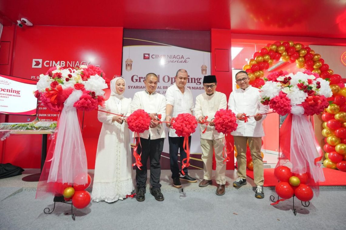 Sasar Potensi Ekonomi Bogor, CIMB Niaga Syariah Resmikan Digital Branch Berkonsep ‘Hybrid’
