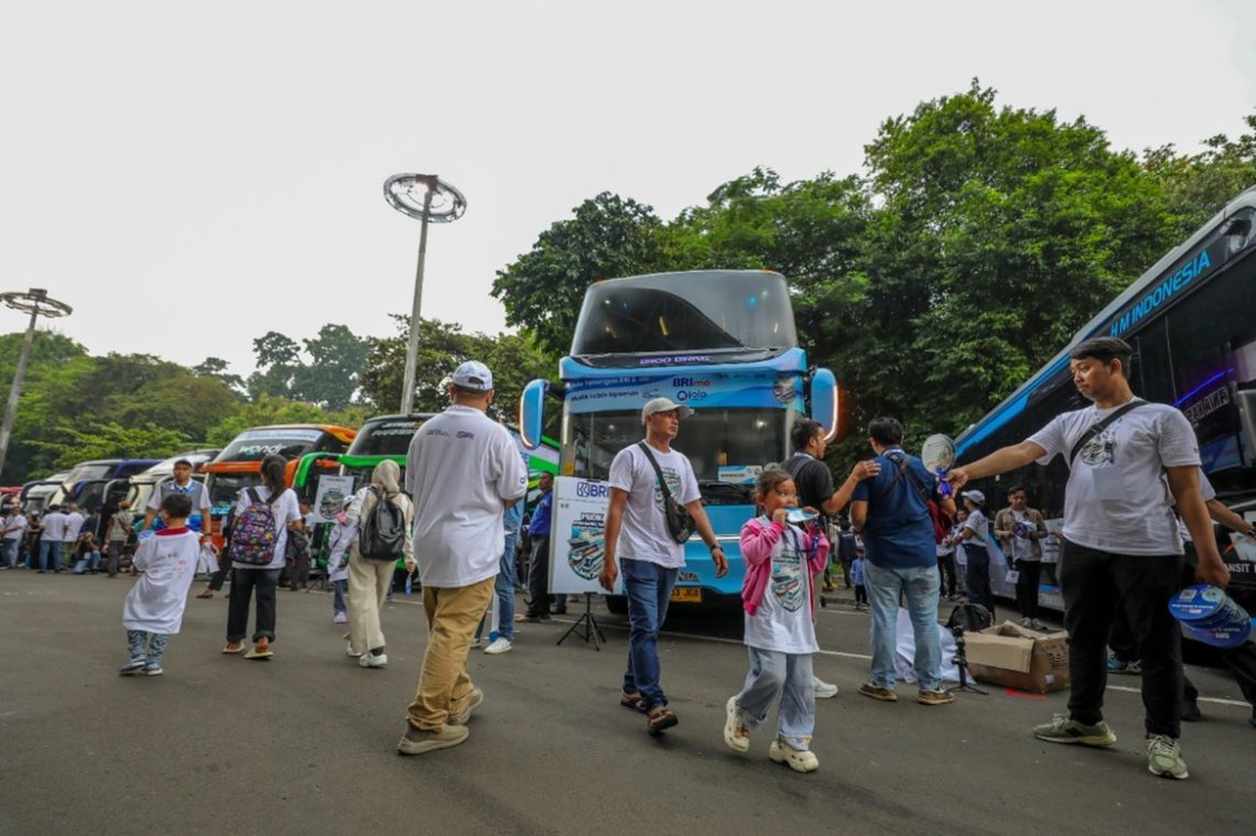 BRI Siapkan 175 Bus Gratis bagi Pemudik Lebaran 2026, Pastikan Mudik Lancar dan Aman
